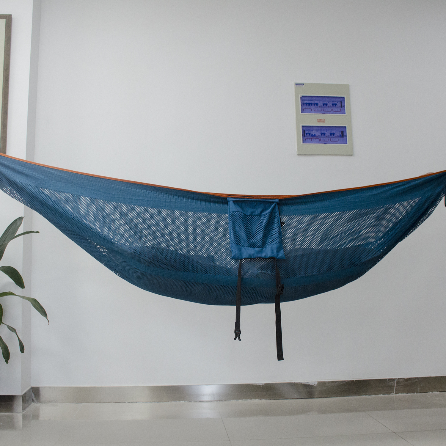 mesh storage hammock